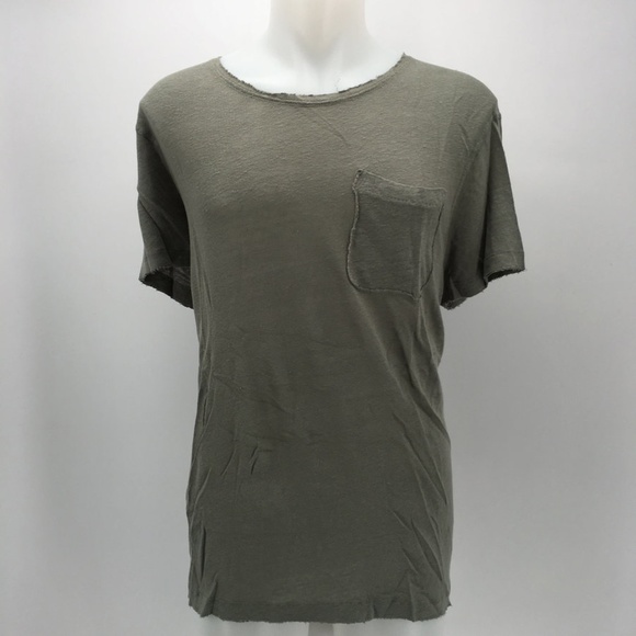 Escales Other - Escales Green Short Sleeve Men's Linen Tee Size 2X